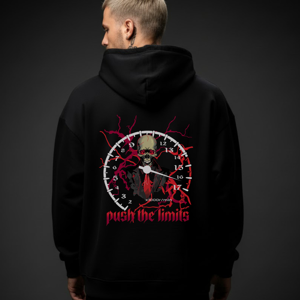 Bluza z kapturem Push The Limits